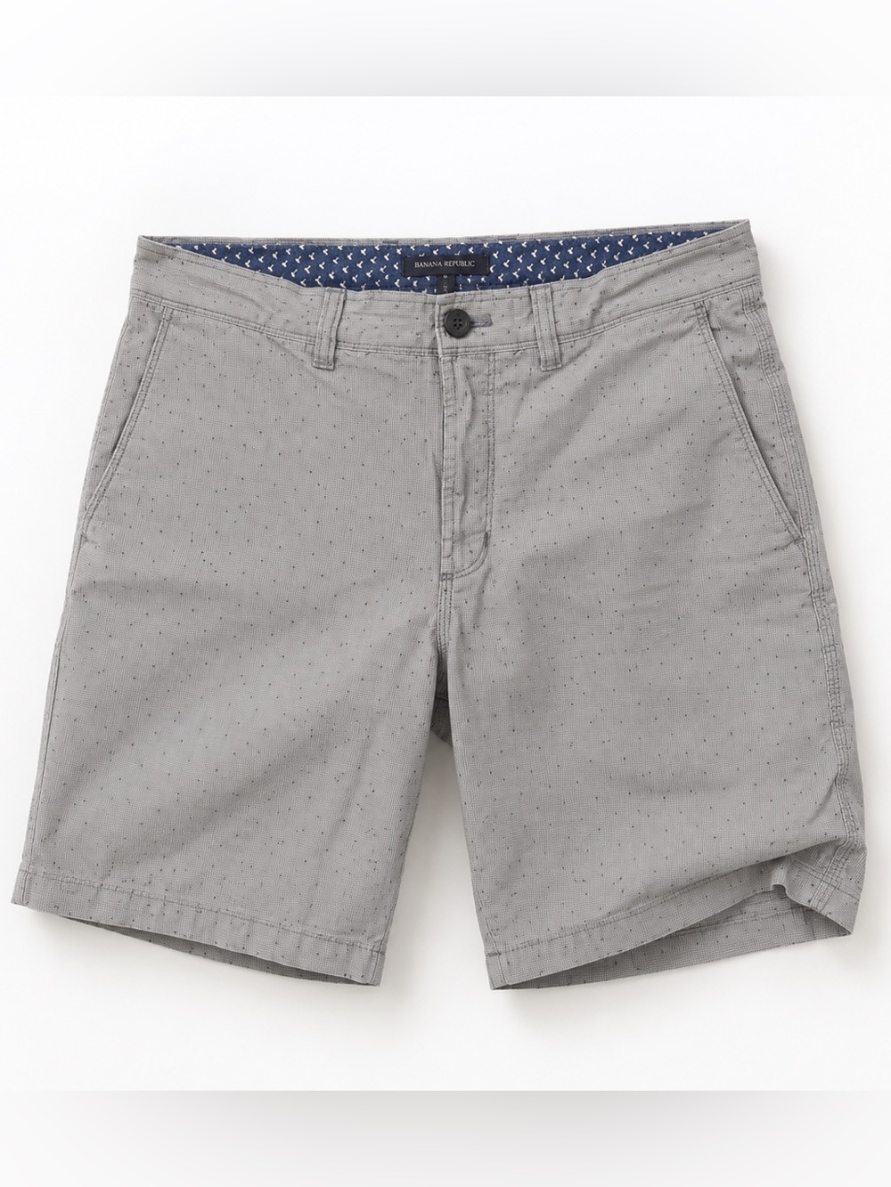 Banana Republic Gray Microdot Men's Shorts